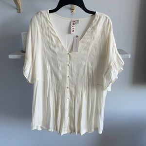 Dolan Cream Blouse